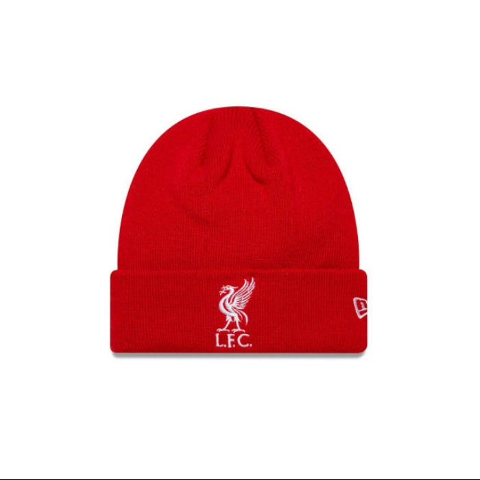 LFC New Era Liverbird Cuff Knit Beanie Red