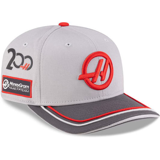 Haas F1 Team Official 200th Race Special Edition Team Baseball Cap 2025