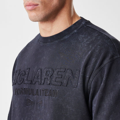 McLaren Racing Washed Black Oversized T-Shirt