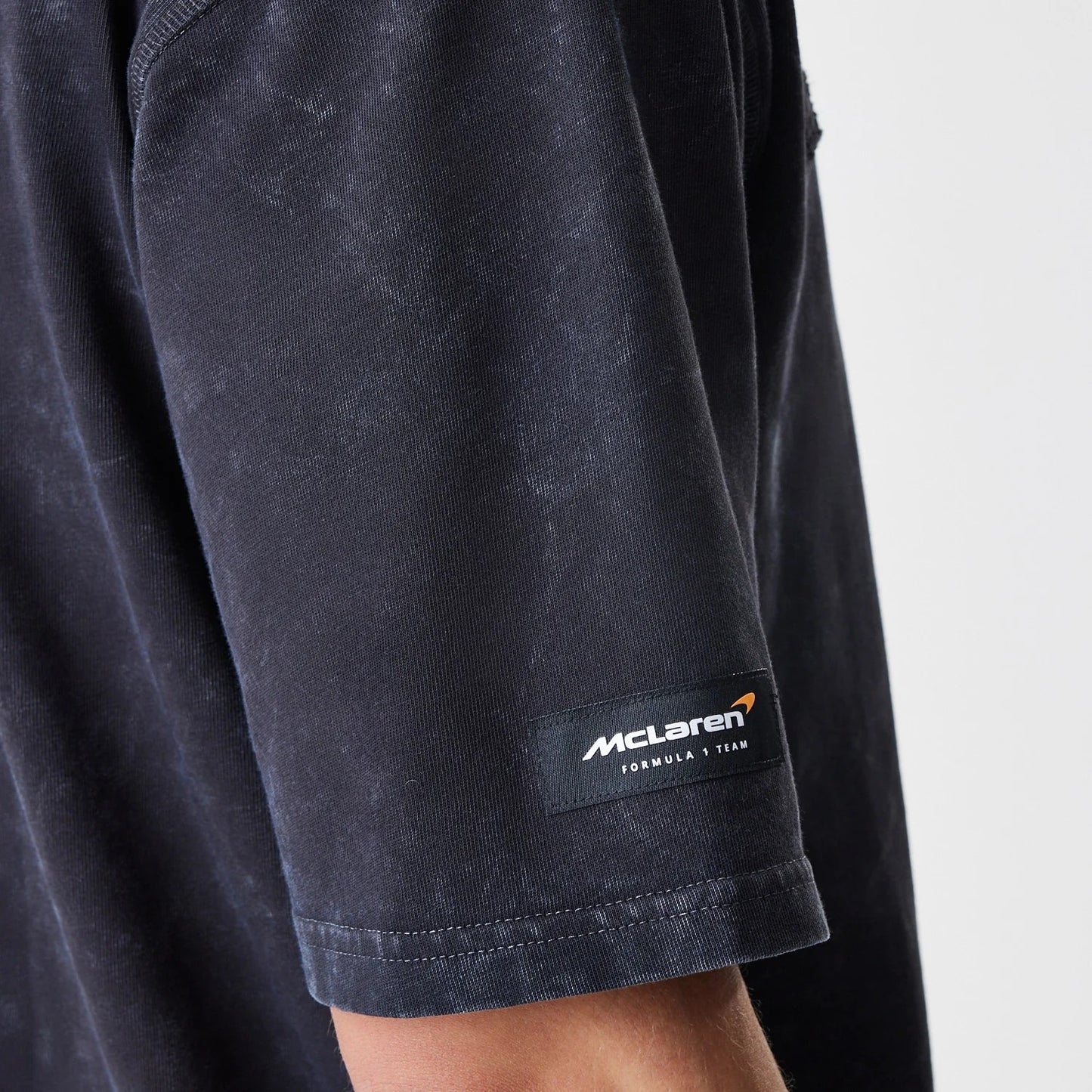 McLaren Racing Washed Black Oversized T-Shirt