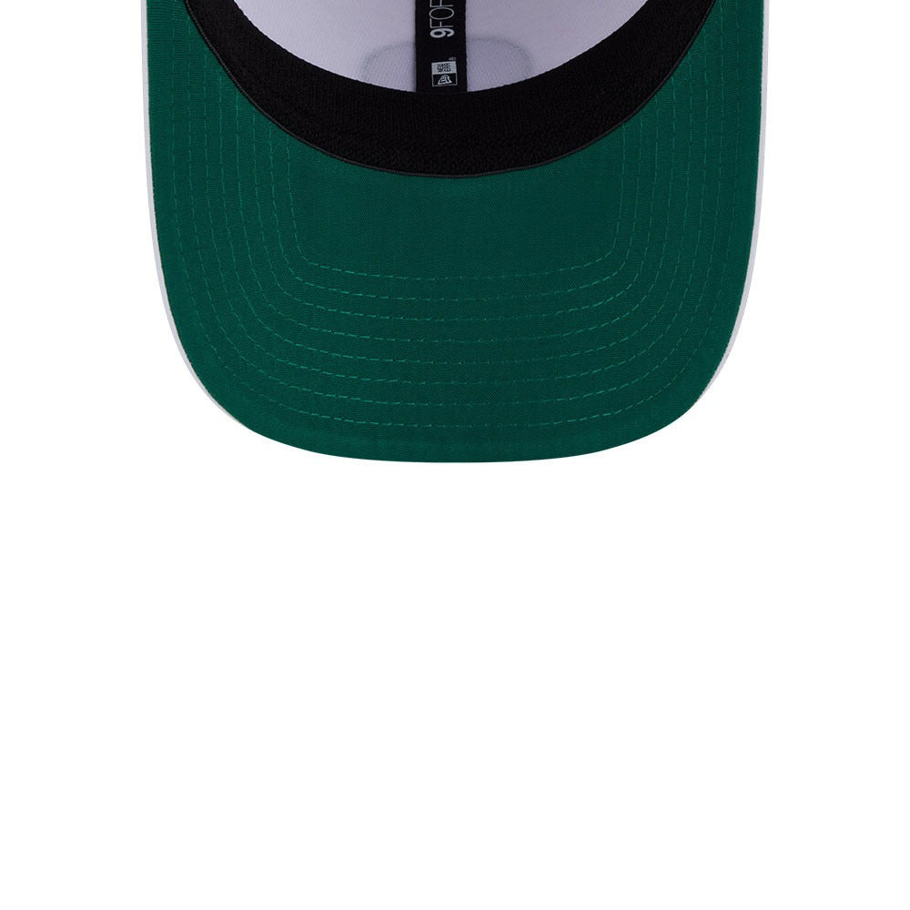 LIV Golf 2025 Crushers Major White 9FORTY Stretch Snap Adjustable Cap