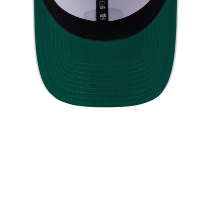 LIV Golf 2025 Crushers Major White 9FORTY Stretch Snap Adjustable Cap