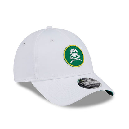 LIV Golf 2025 Crushers Major White 9FORTY Stretch Snap Adjustable Cap