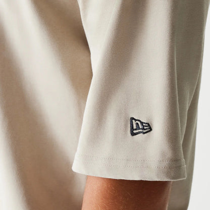 McLaren Racing Wordmark Light Beige Oversized T-Shirt