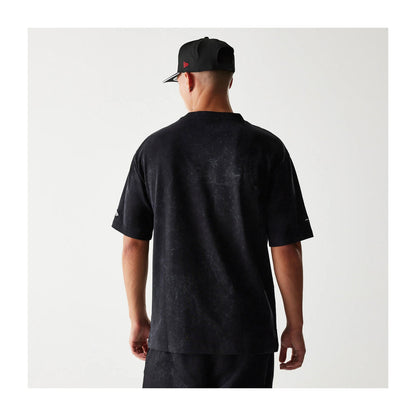 McLaren Racing Washed Graphic Black Oversized T-Shirt