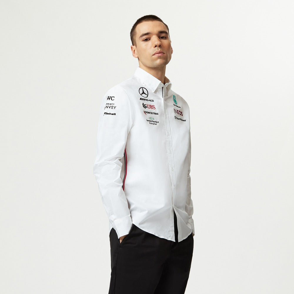 Mercedes-AMG Petronas F1 2023 Team Shirt Mens – White