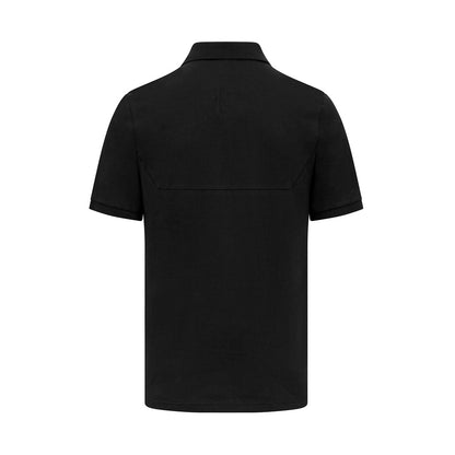 Scuderia Ferrari Mens Classic Polo Shirt - Black