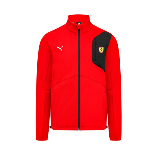 2023 Scuderia Ferrari Softshell Jacket Mens – Red