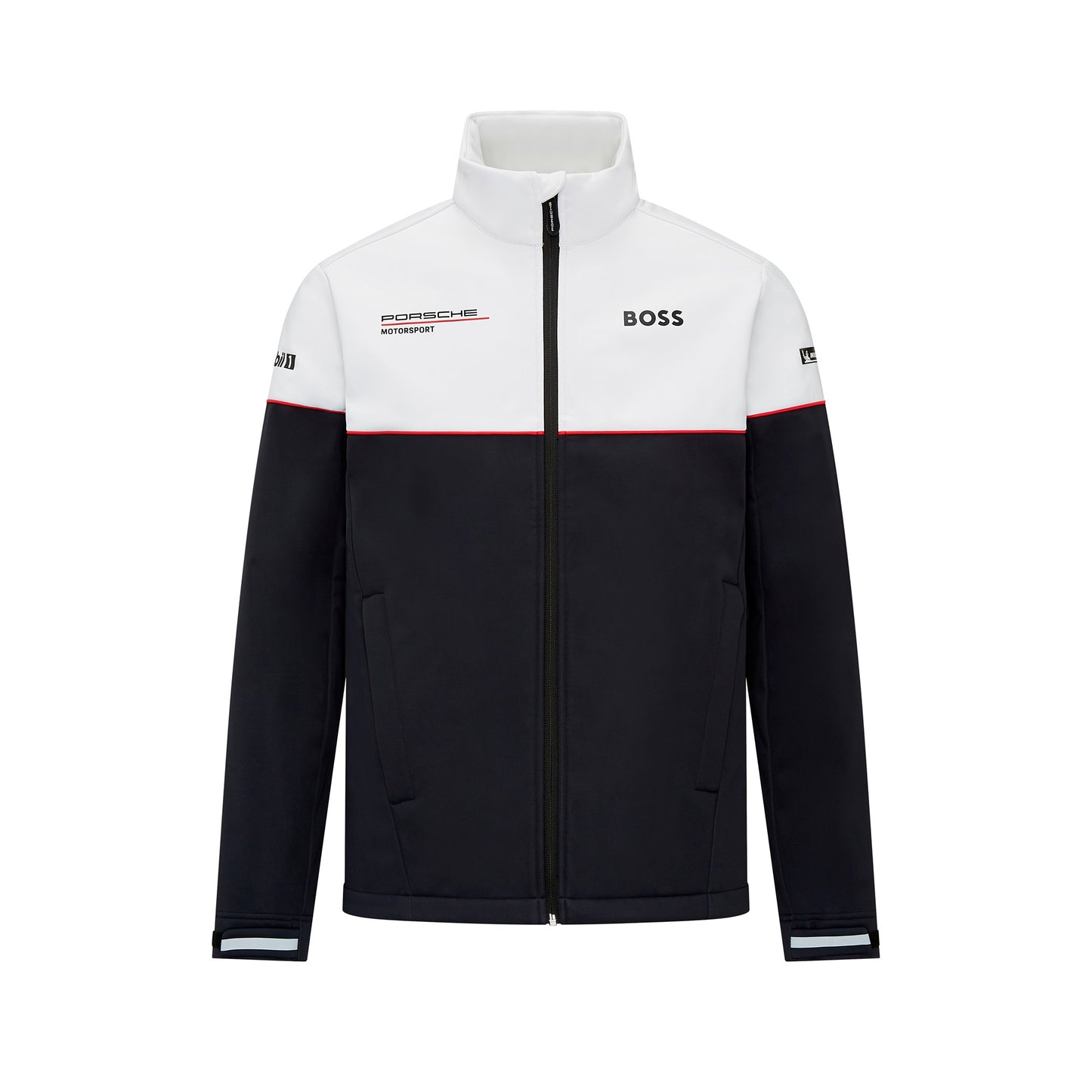 2023 Porsche Motorsport Mens Team Softshell Jacket Black