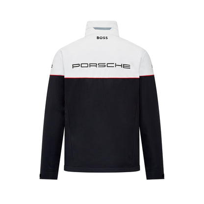 2023 Porsche Motorsport Mens Team Softshell Jacket Black