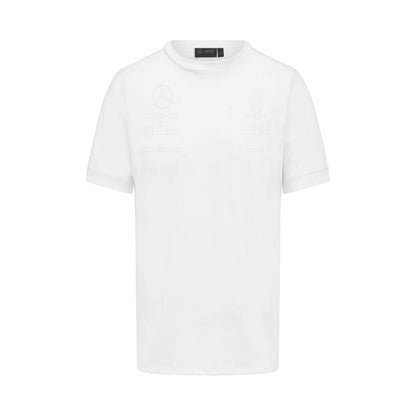 Mercedes-AMG Petronas F1 2023 Team Stealth Tee Mens - White