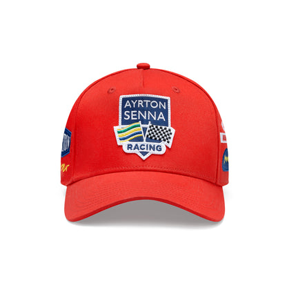Ayrton Senna Legacy Patchwork Baseball Cap - Unisex 
