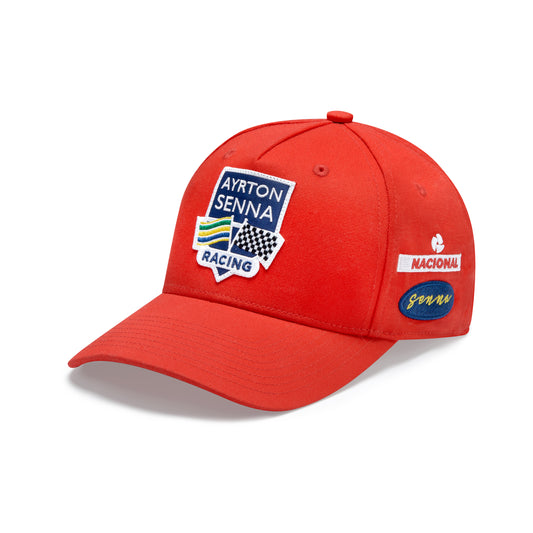 Ayrton Senna Legacy Patchwork Baseball Cap - Unisex 