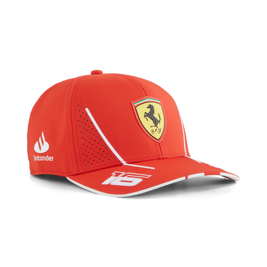 2024 Scuderia Ferrari F1 Team Leclerc Baseball Cap