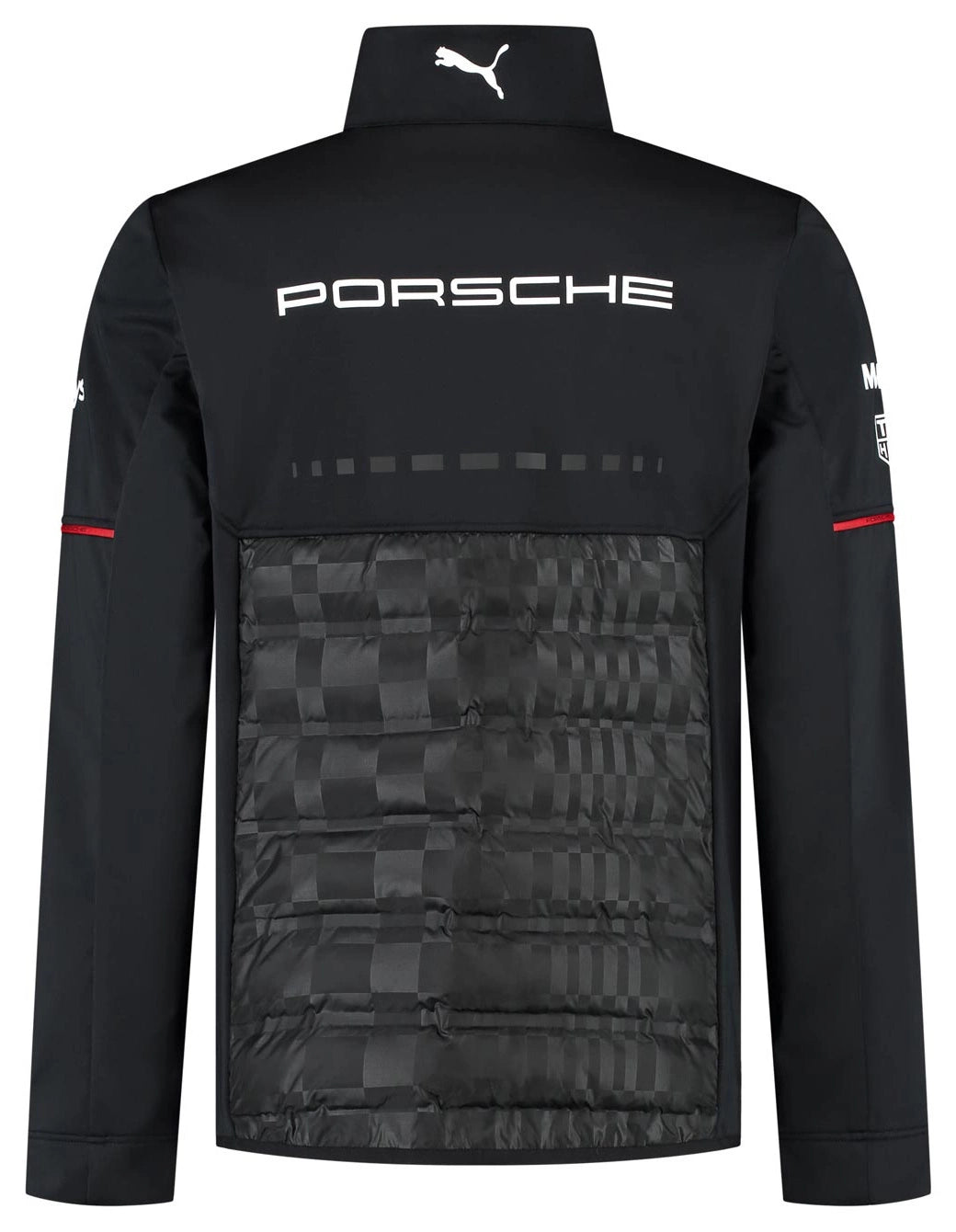 2025 Porsche Motorsport Men's Team Hybrid Jacket Black