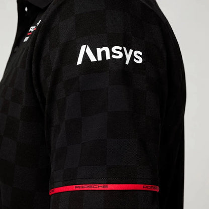 Porsche Motorsport Team 2025 Polo Mens - Black