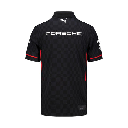 Porsche Motorsport Team 2025 Polo Mens - Black