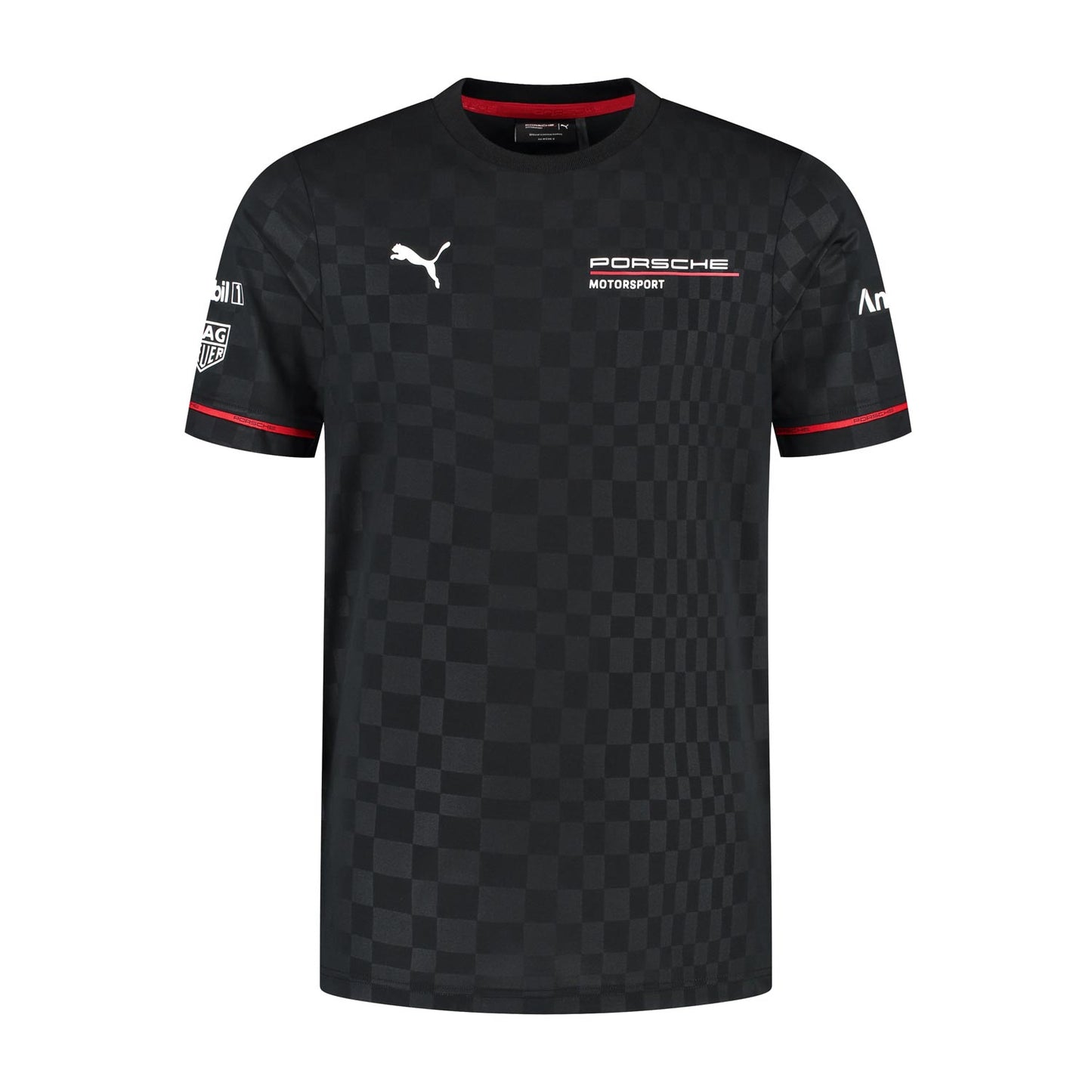 Porsche Motorsport Men's 2025 Team T-Shirt - Black