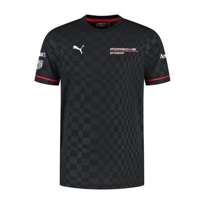 Porsche Motorsport Men's 2025 Team T-Shirt - Black