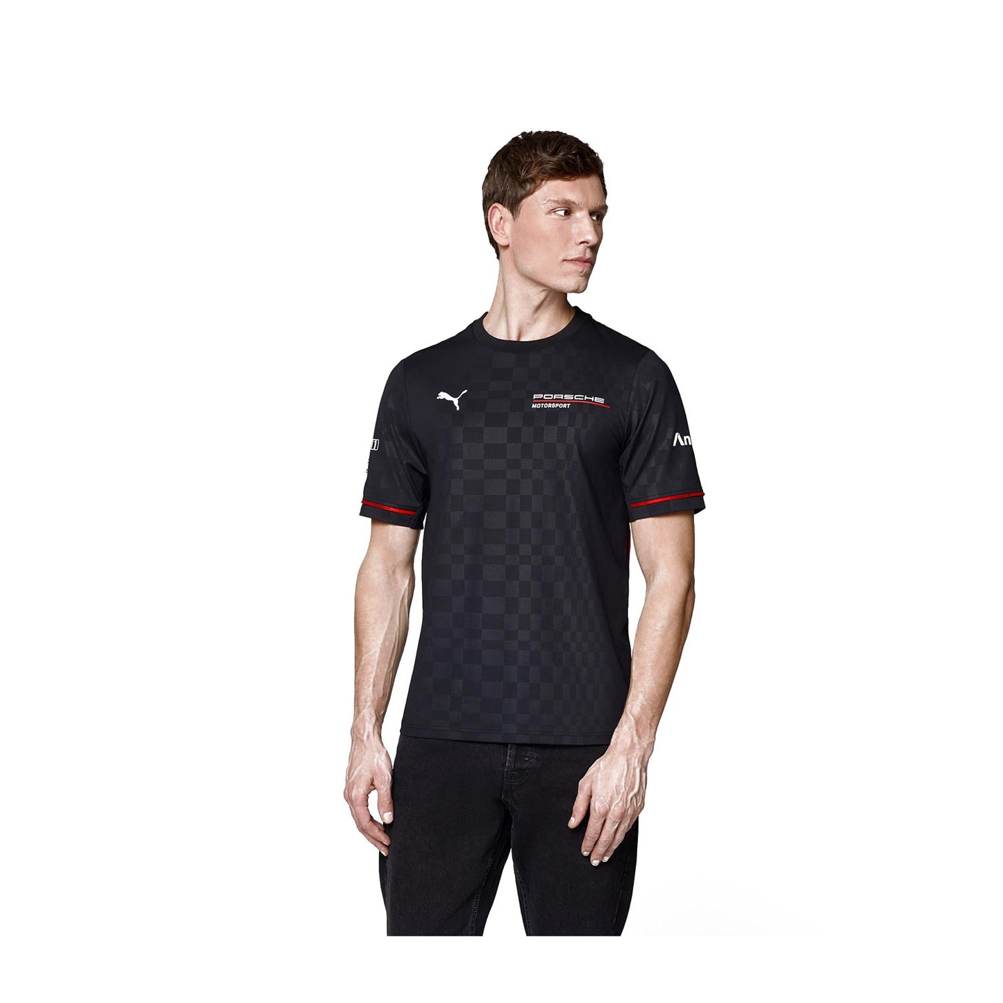 Porsche Motorsport Men's 2025 Team T-Shirt - Black