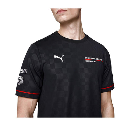 Porsche Motorsport Men's 2025 Team T-Shirt - Black