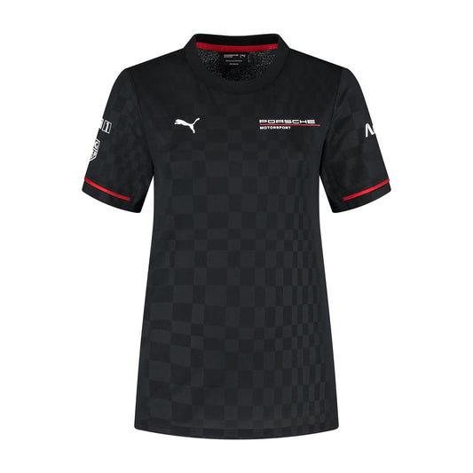 2025 Porsche Motorsport Ladies Team T-Shirt Black