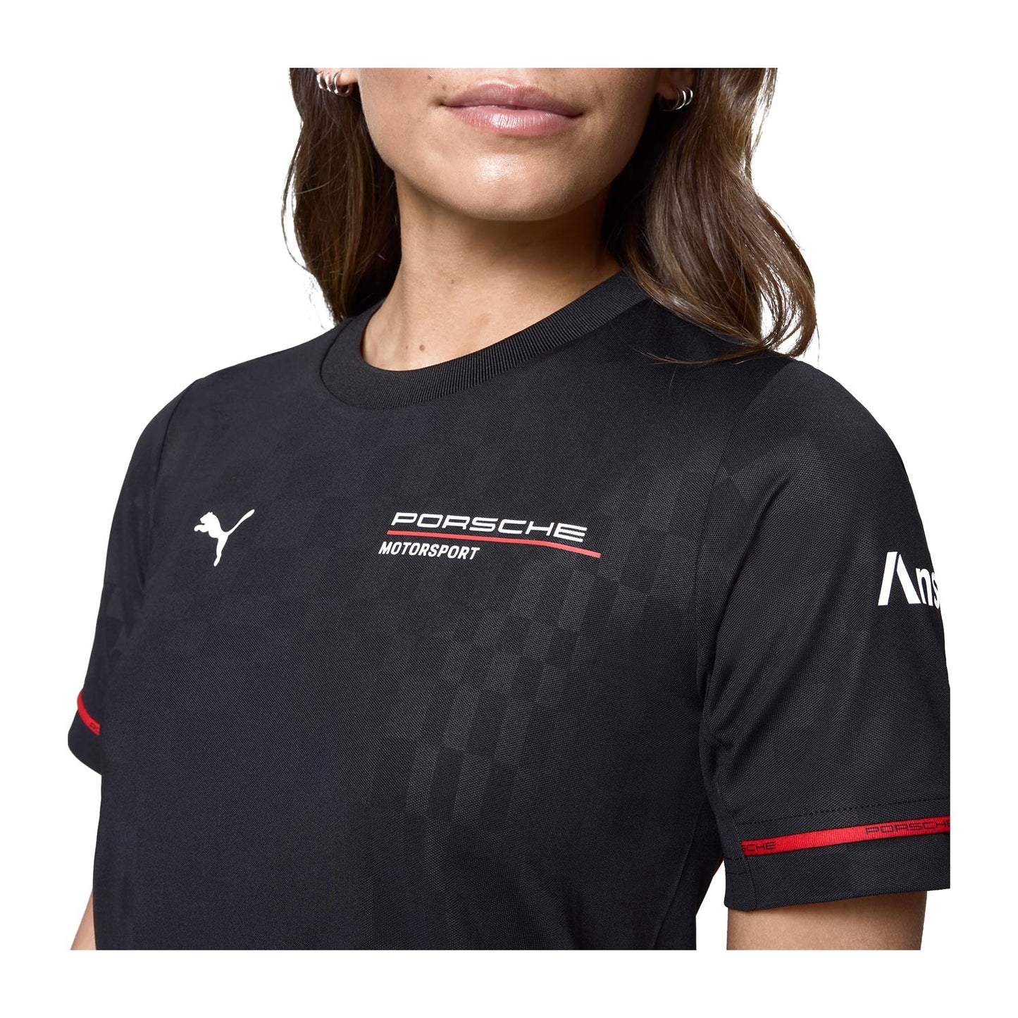 2025 Porsche Motorsport Ladies Team T-Shirt Black
