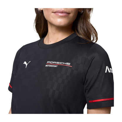 2025 Porsche Motorsport Ladies Team T-Shirt Black