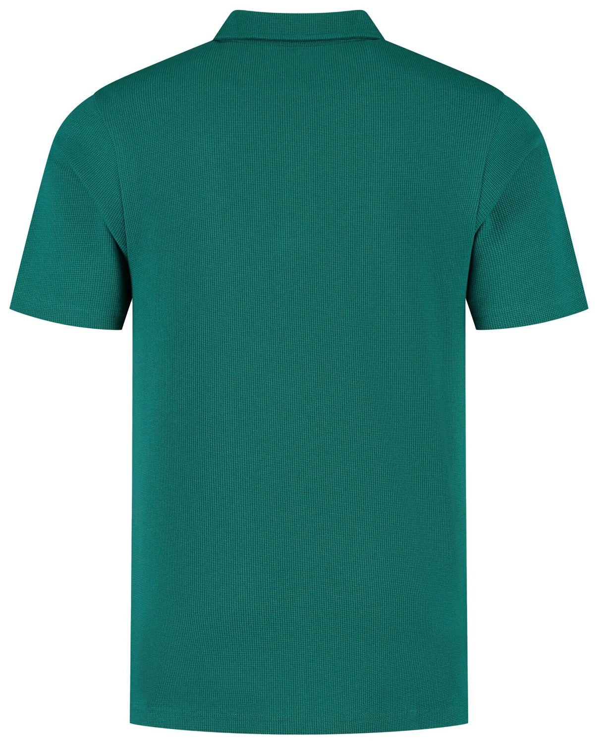 Aston Martin F1 Men's Tech Waffle Polo Shirt - Green