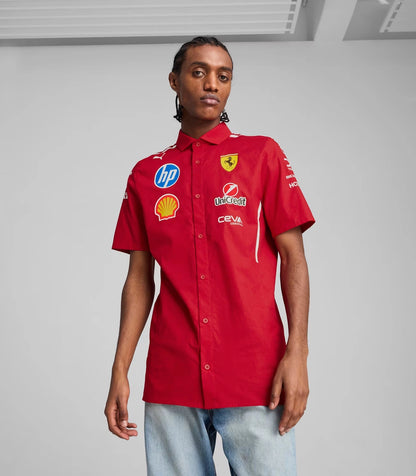 2025 Scuderia Ferrari F1 Men's Team Shirt