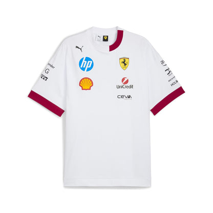 Scuderia Ferrari F1 Drivers Oversized 2025 T-Shirt