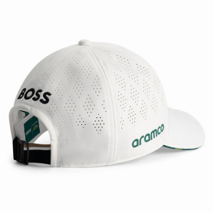 Aston Martin F1 Team 2025 Team Cap White - Unisex