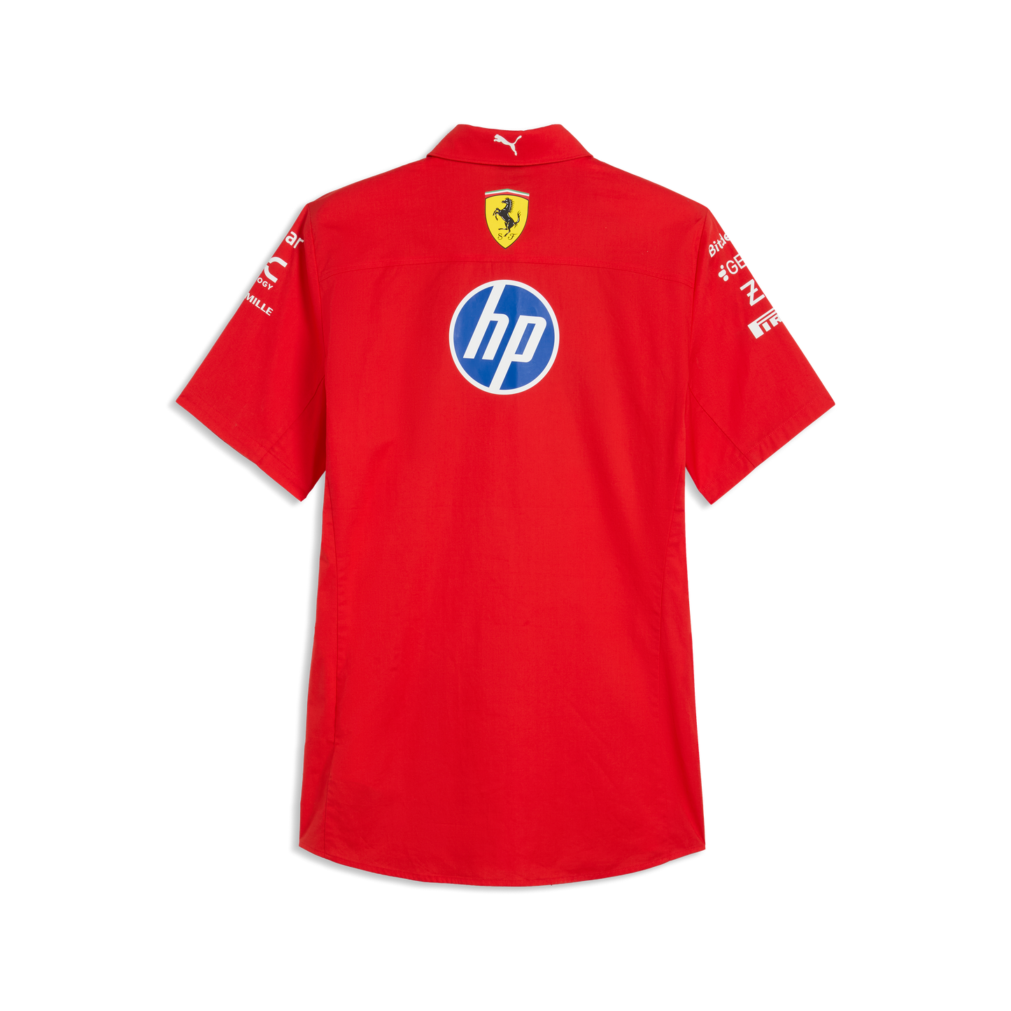 Scuderia Ferrari F1 Puma Men's 2026 Team Short Sleeve Shirt - Red