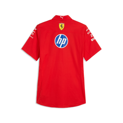 Scuderia Ferrari F1 Puma Men's 2026 Team Short Sleeve Shirt - Red