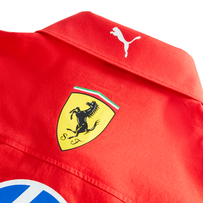 Scuderia Ferrari F1 Puma Men's 2026 Team Short Sleeve Shirt - Red