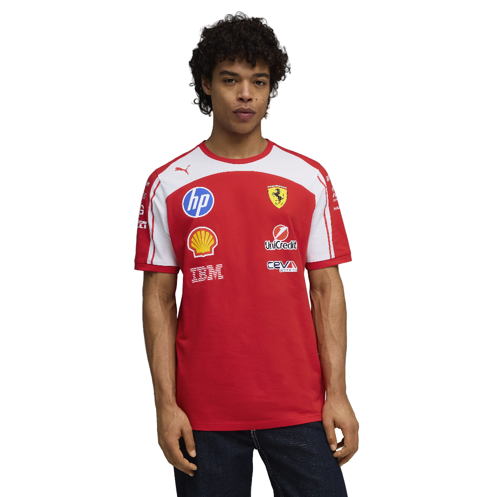 Men's Scuderia Ferrari F1 2026 Team T-Shirt - Red