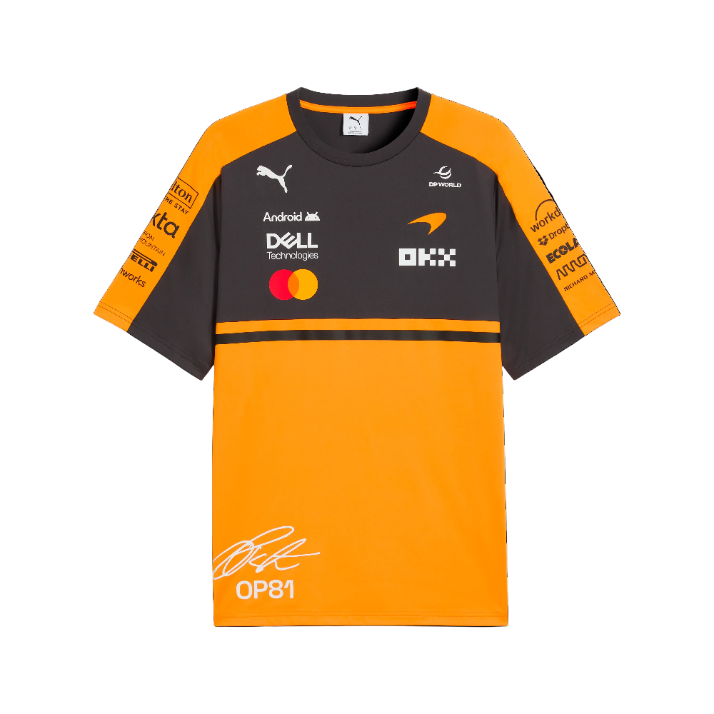 2026 McLaren F1 Mens Oscar Piastri Team T-Shirt