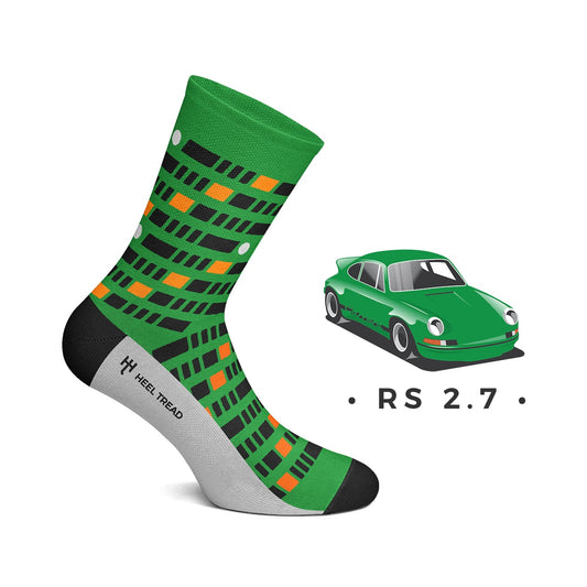 911 RS 2.7 Socks in Green