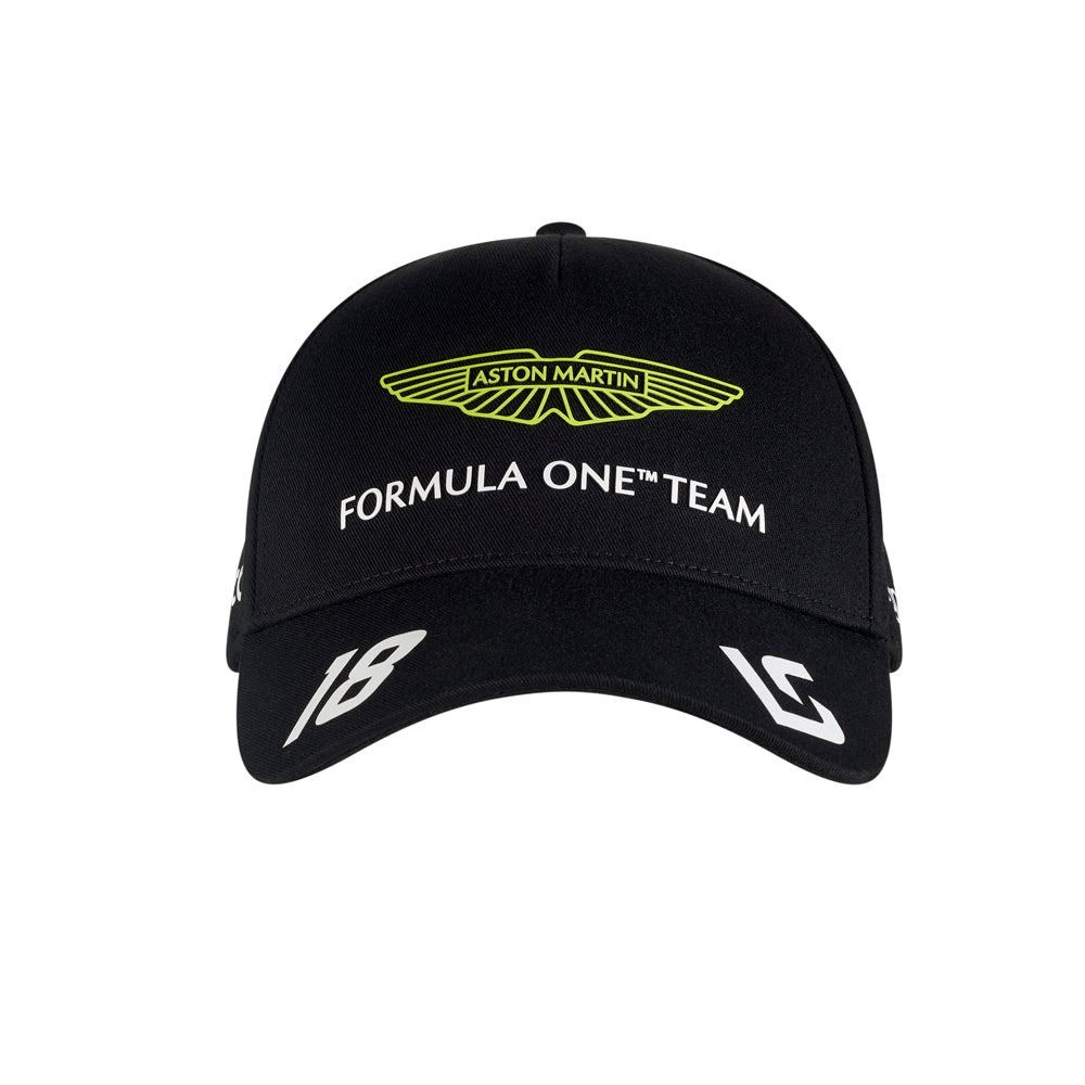 Aston Martin F1 2023 Team Lance Stroll Baseball Cap - Black