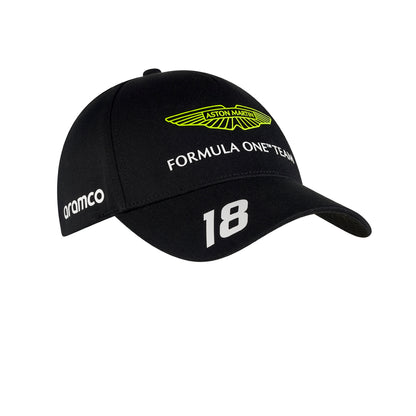 Aston Martin F1 2023 Team Lance Stroll Baseball Cap - Black