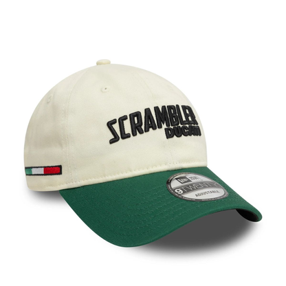 Ducati Scrambler 9Twenty Evergreen / Off White Cap – Unisex