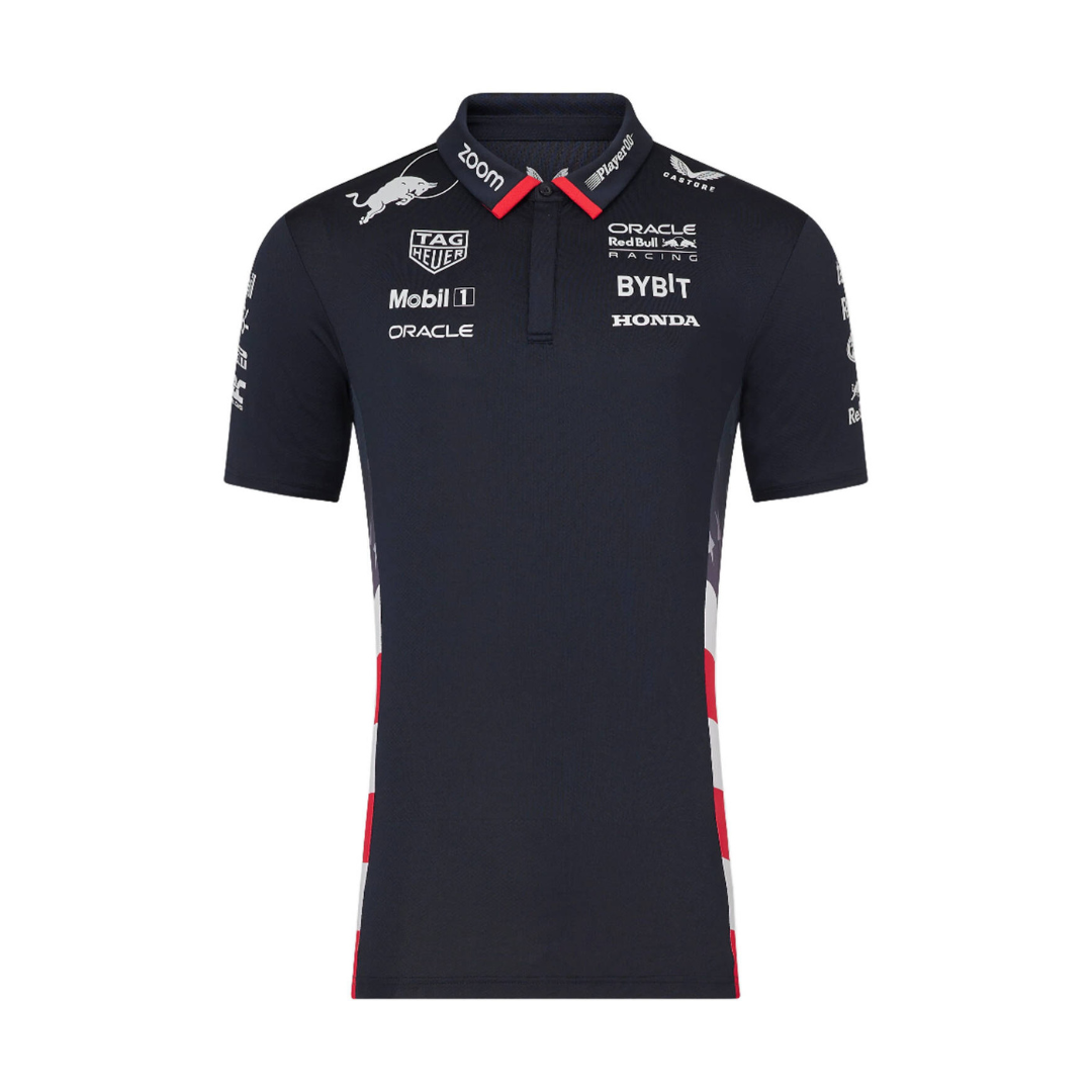 Red Bull Racing F1 Men's 2024 America Race Team Polo Shirt