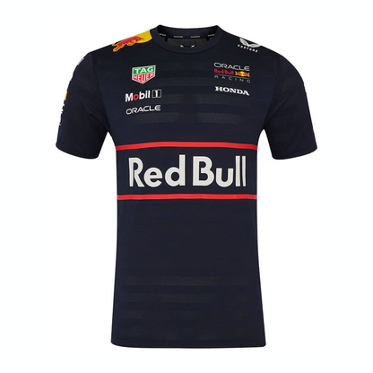 Red Bull Racing F1 Men's 2025 Team Setup T-Shirt- Navy