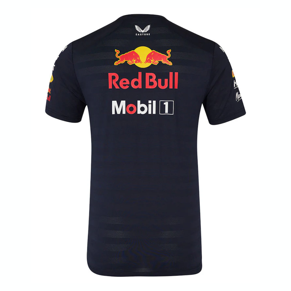 Red Bull Racing F1 Men's 2025 Team Setup T-Shirt- Navy