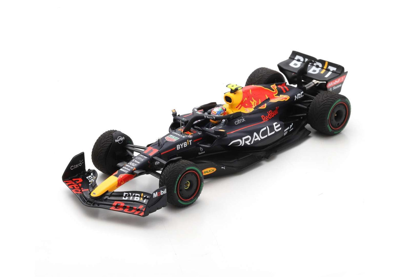 Oracle Red Bull Racing RB18 Winner No.11 Singapore GP 2022 in Showcase