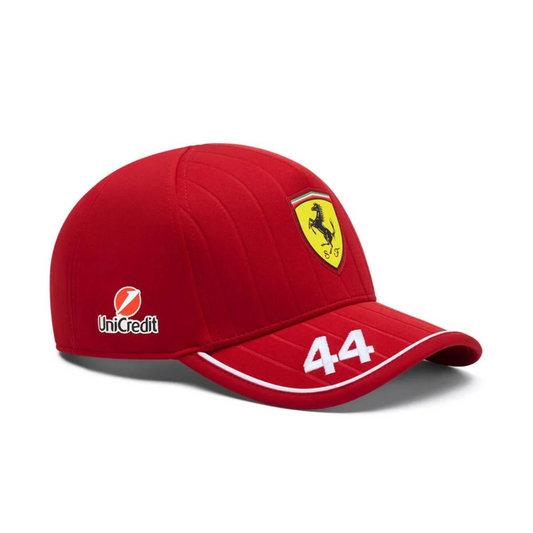 Scuderia Ferrari F1 Team 2025 Lewis Hamilton Kids Baseball Cap