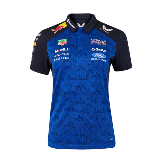Red Bull Racing F1 Men's 2026 Team Polo Shirt - Blue