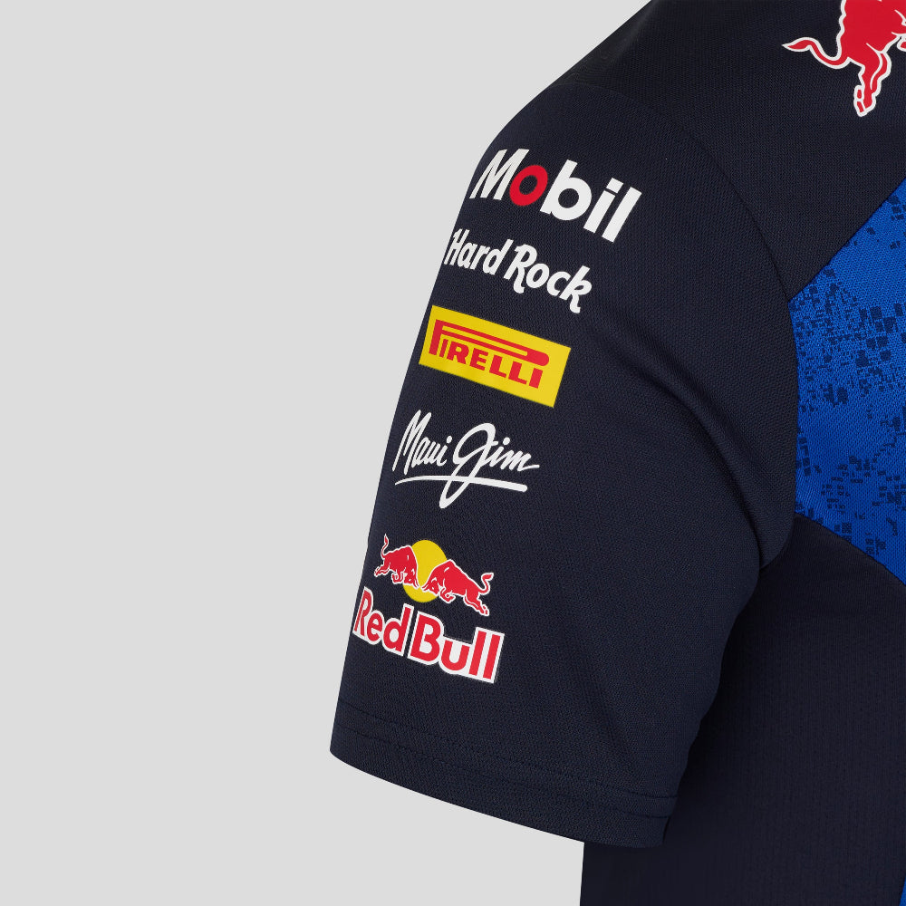 Red Bull Racing F1 Men's 2026 Team Polo Shirt - Blue
