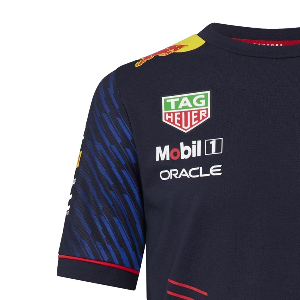 Red Bull Racing F1 2023 Kids Team Set Up T-Shirt – Night Sky