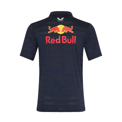 Oracle Red Bull Racing Mens Teamline Polo Shirt Max Verstappen - Night Sky